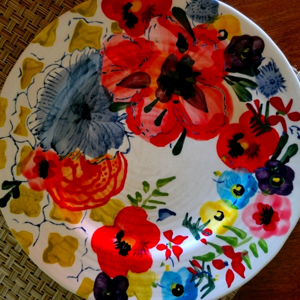 Anthropologie Estudio Flores Sissinghurst Castle Retired Pattern Dishware